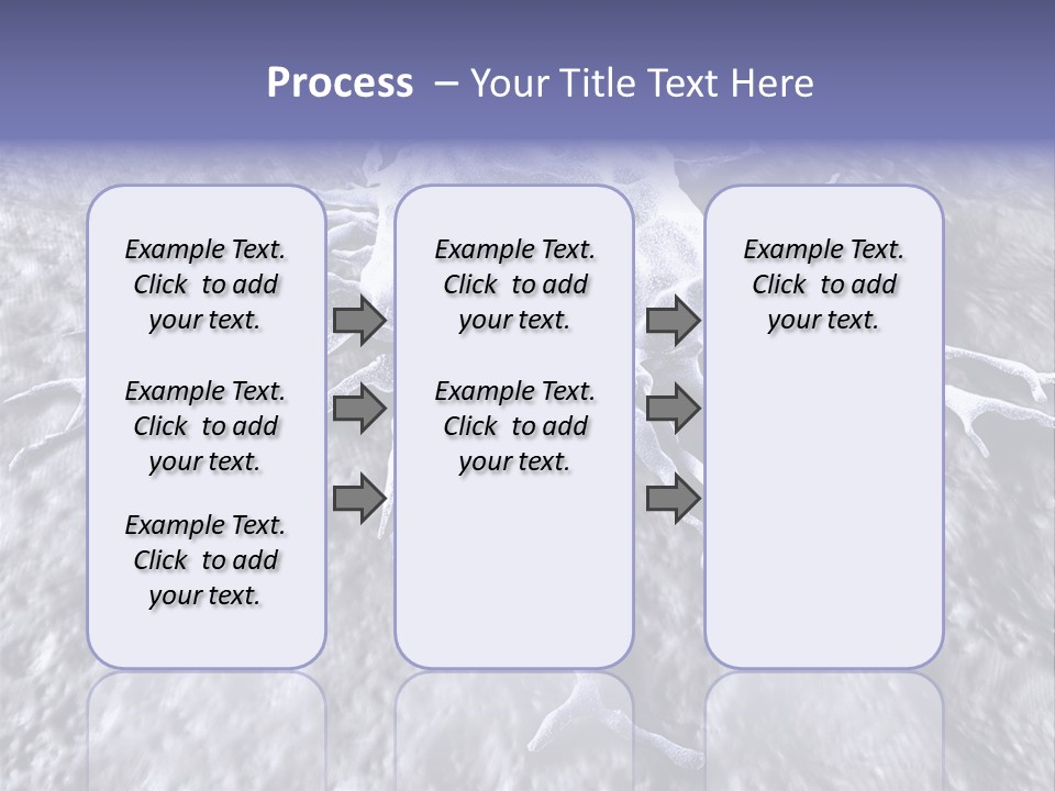Biochemistry Stamper Cell PowerPoint Template