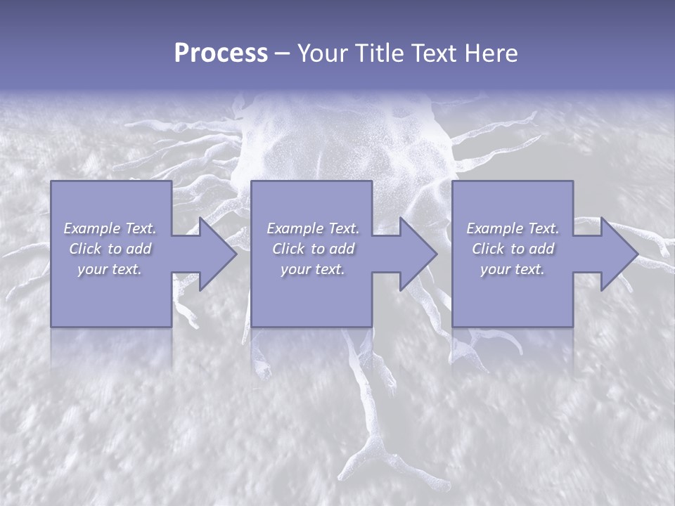 Biochemistry Stamper Cell PowerPoint Template