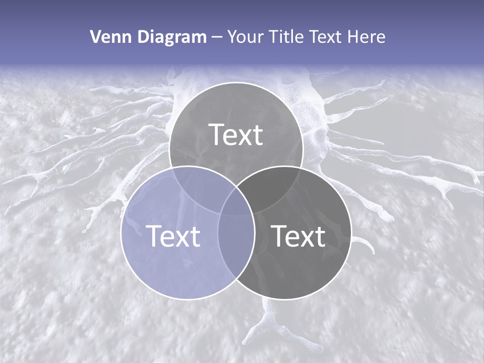 Biochemistry Stamper Cell PowerPoint Template