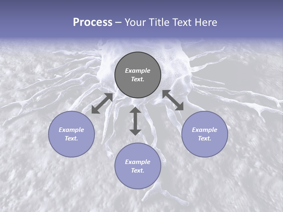 Biochemistry Stamper Cell PowerPoint Template