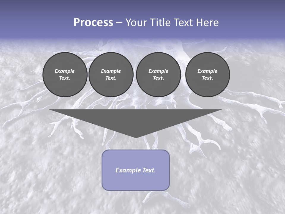 Biochemistry Stamper Cell PowerPoint Template