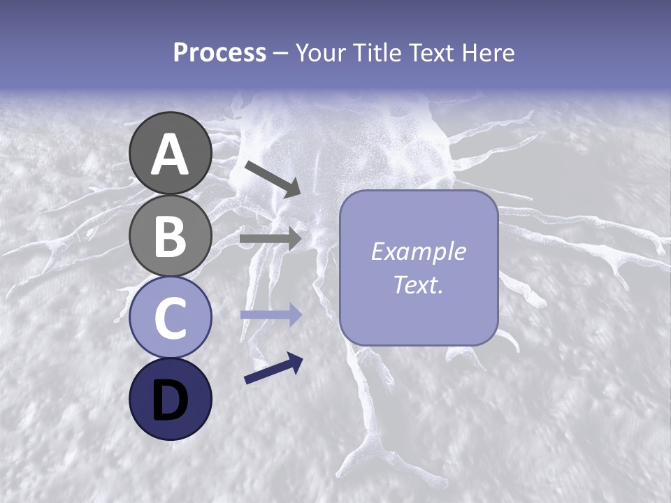 Biochemistry Stamper Cell PowerPoint Template