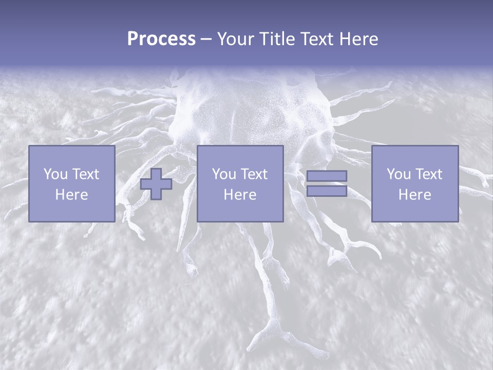 Biochemistry Stamper Cell PowerPoint Template