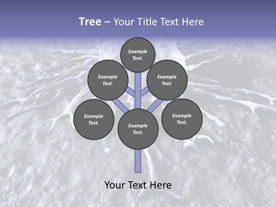 Biochemistry Stamper Cell PowerPoint Template