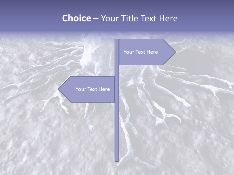 Biochemistry Stamper Cell PowerPoint Template