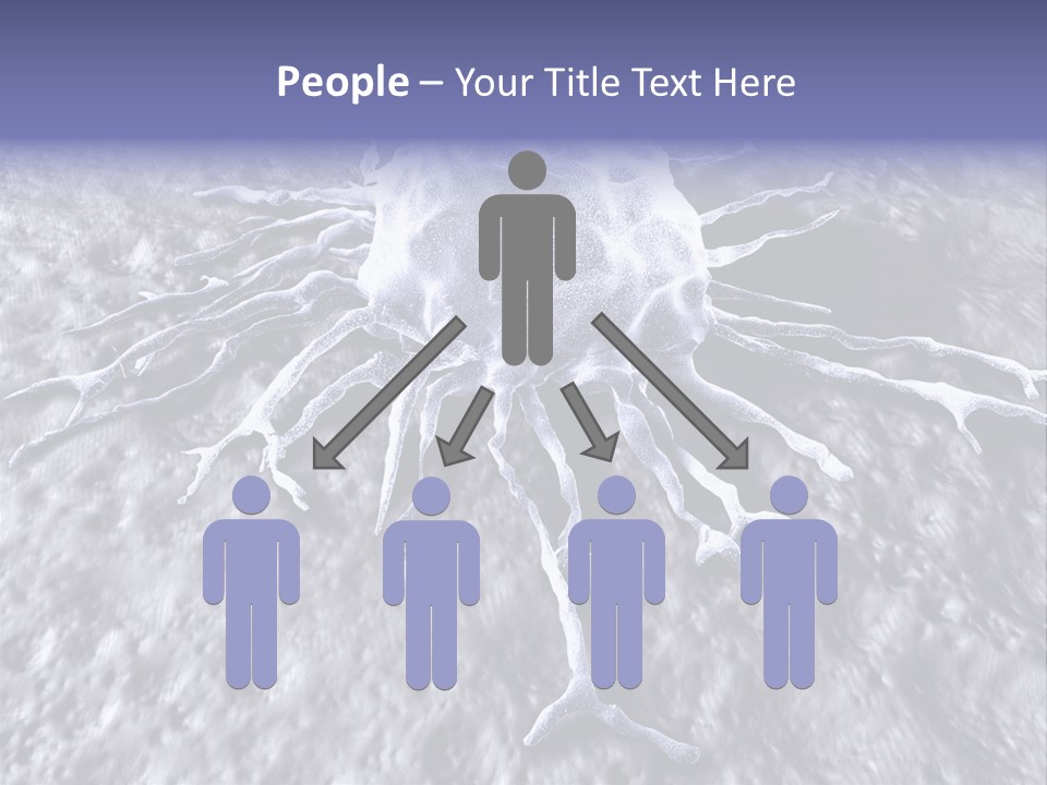 Biochemistry Stamper Cell PowerPoint Template