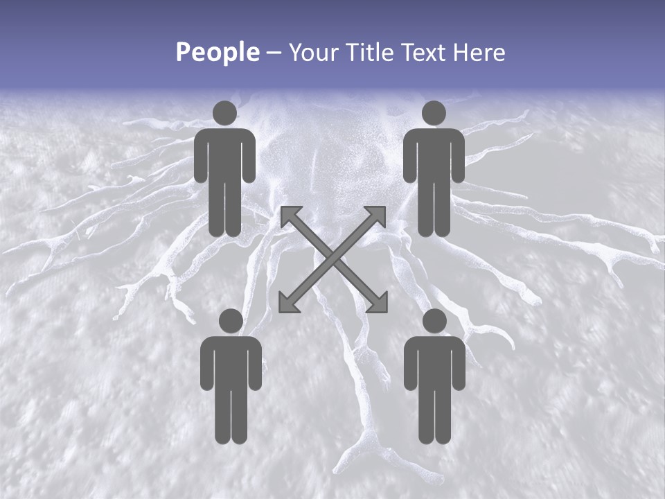 Biochemistry Stamper Cell PowerPoint Template