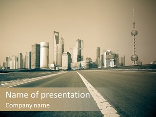 Building Life Environment PowerPoint Template