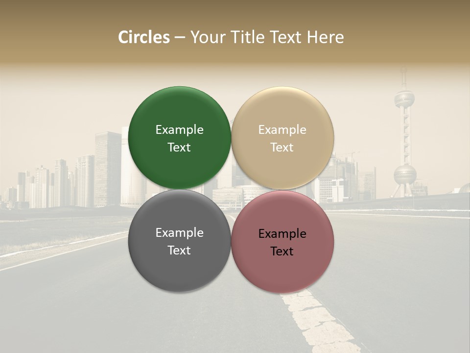 Building Life Environment PowerPoint Template
