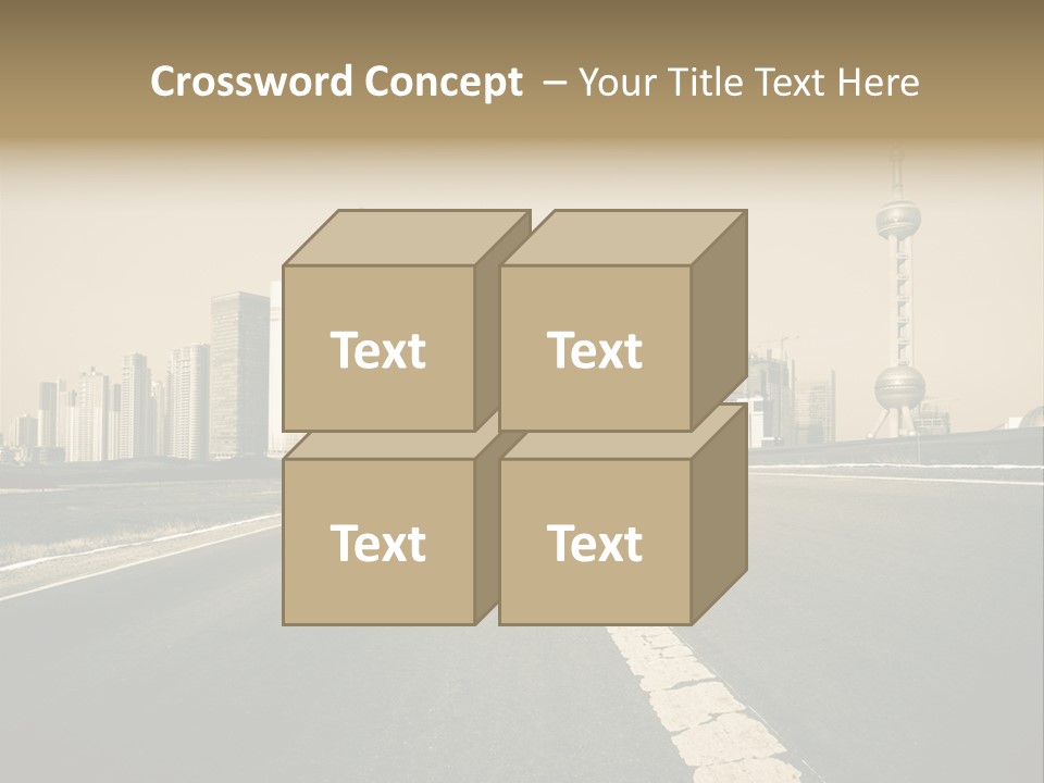 Building Life Environment PowerPoint Template