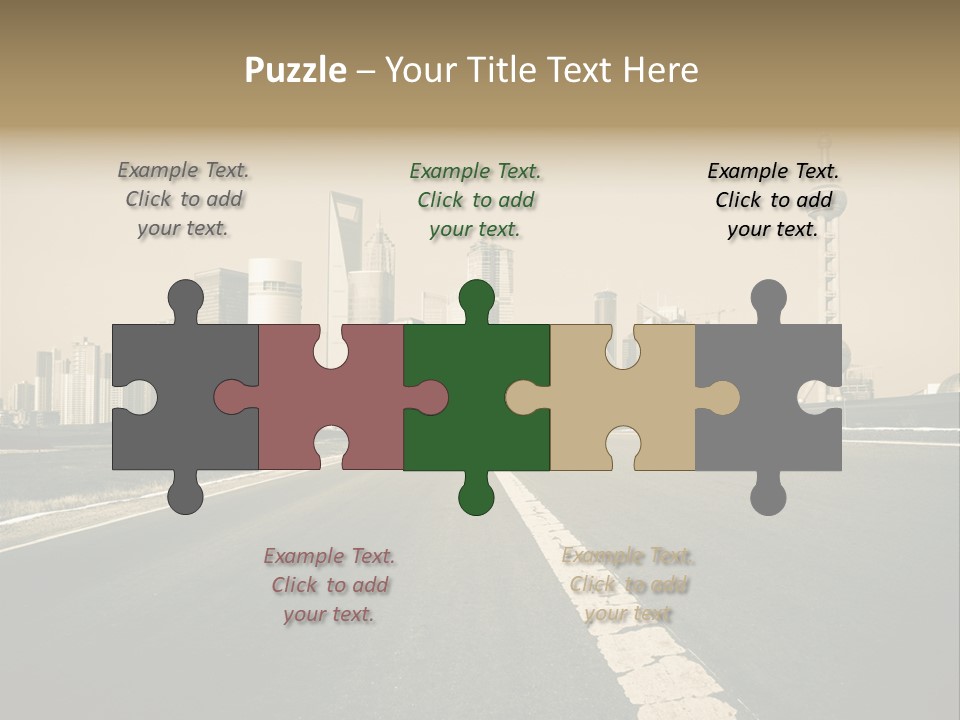 Building Life Environment PowerPoint Template