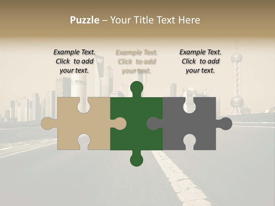 Building Life Environment PowerPoint Template