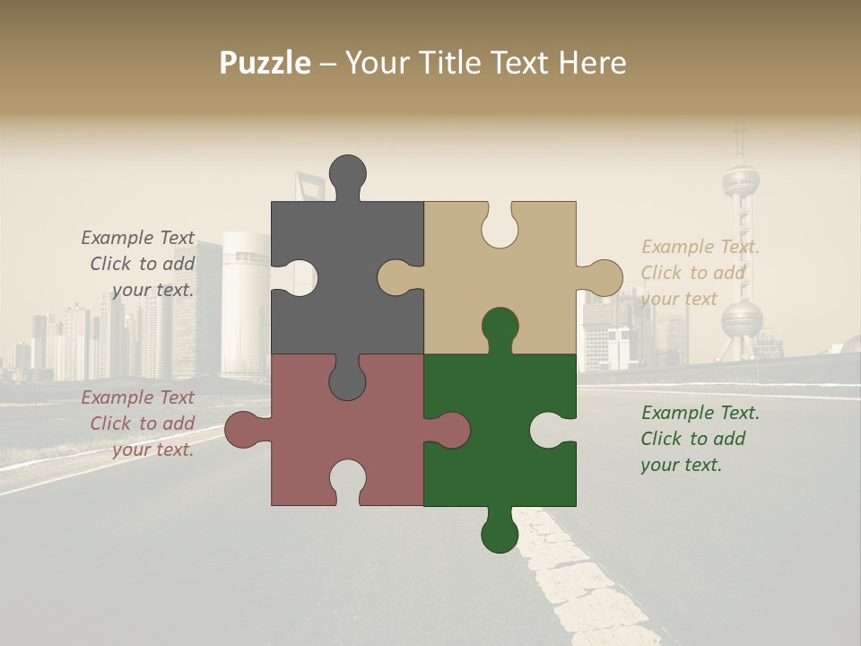 Building Life Environment PowerPoint Template