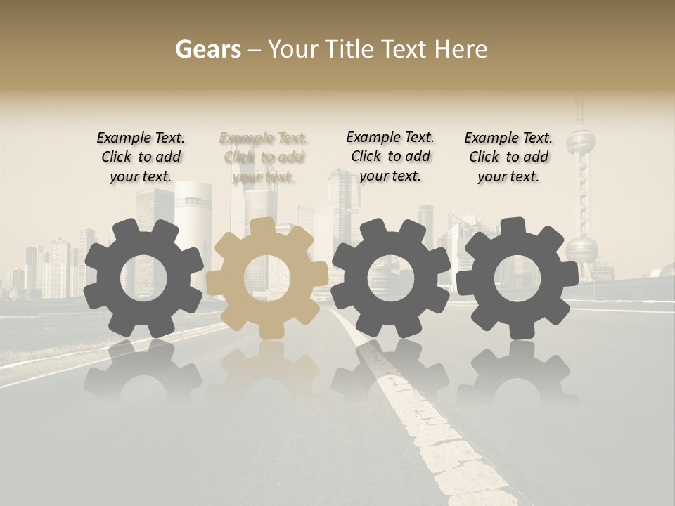 Building Life Environment PowerPoint Template