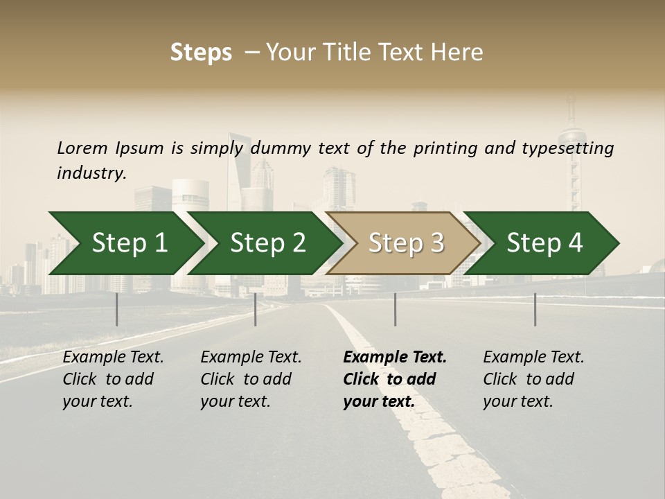 Building Life Environment PowerPoint Template
