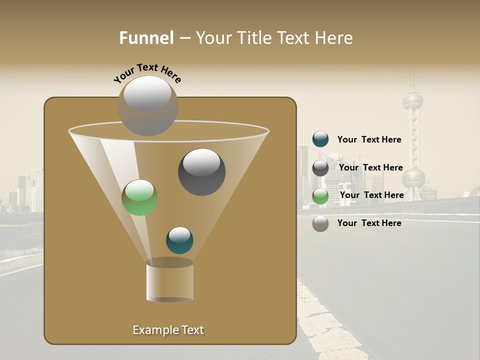 Building Life Environment PowerPoint Template