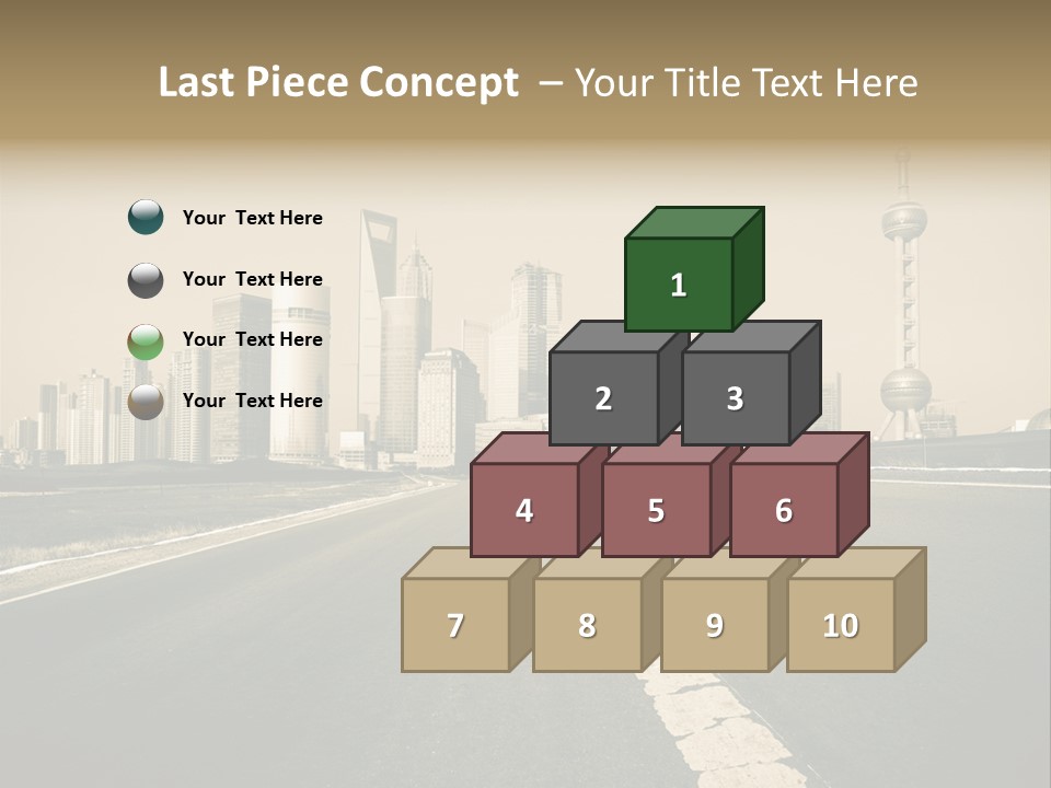 Building Life Environment PowerPoint Template