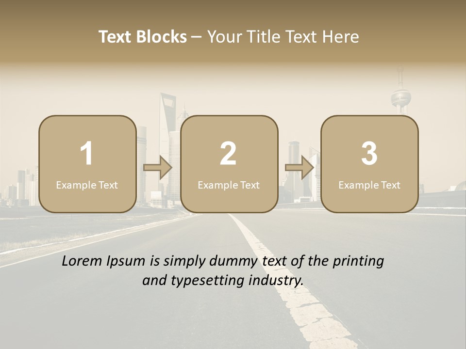 Building Life Environment PowerPoint Template