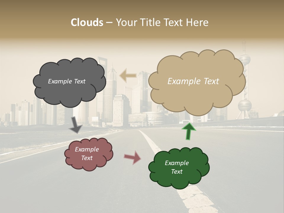 Building Life Environment PowerPoint Template