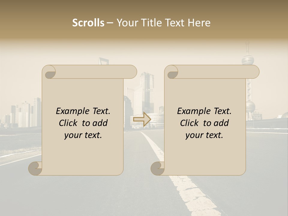 Building Life Environment PowerPoint Template