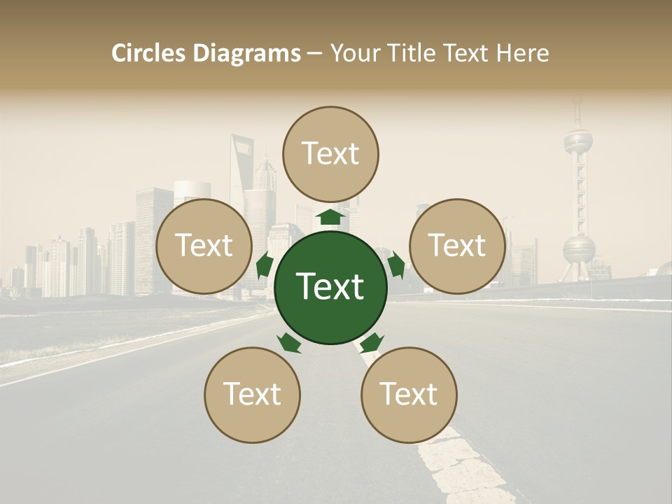 Building Life Environment PowerPoint Template