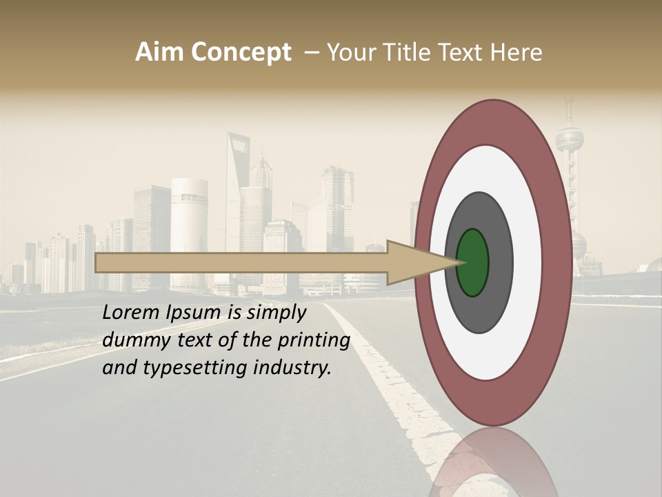 Building Life Environment PowerPoint Template