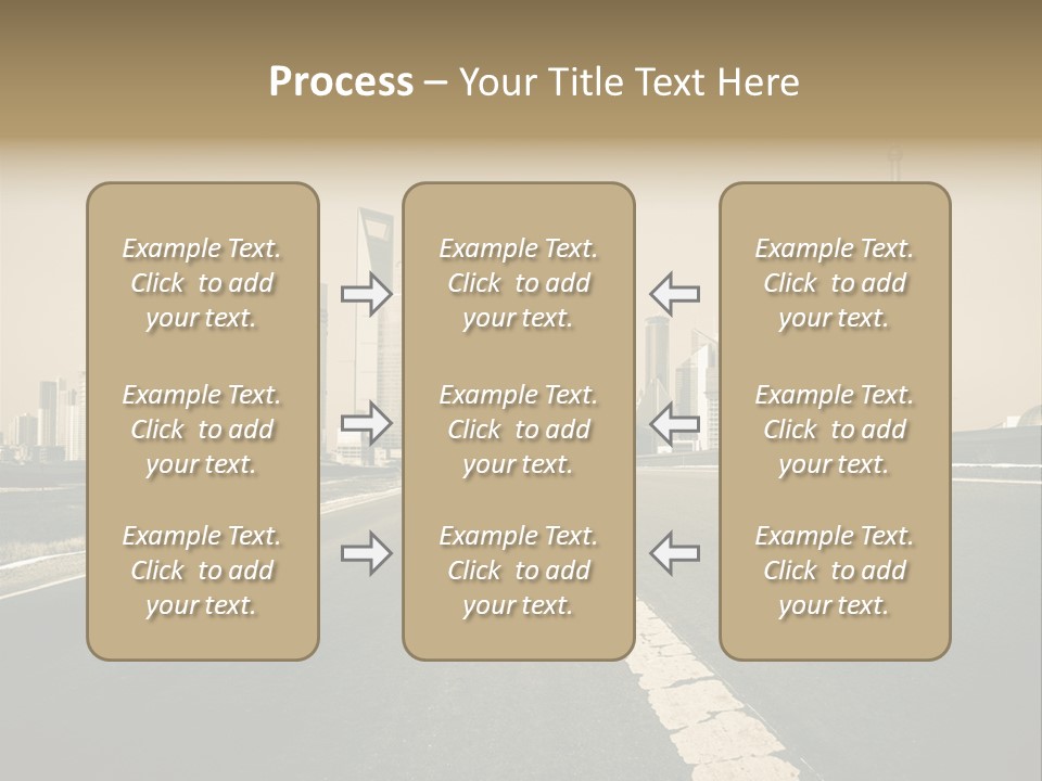 Building Life Environment PowerPoint Template