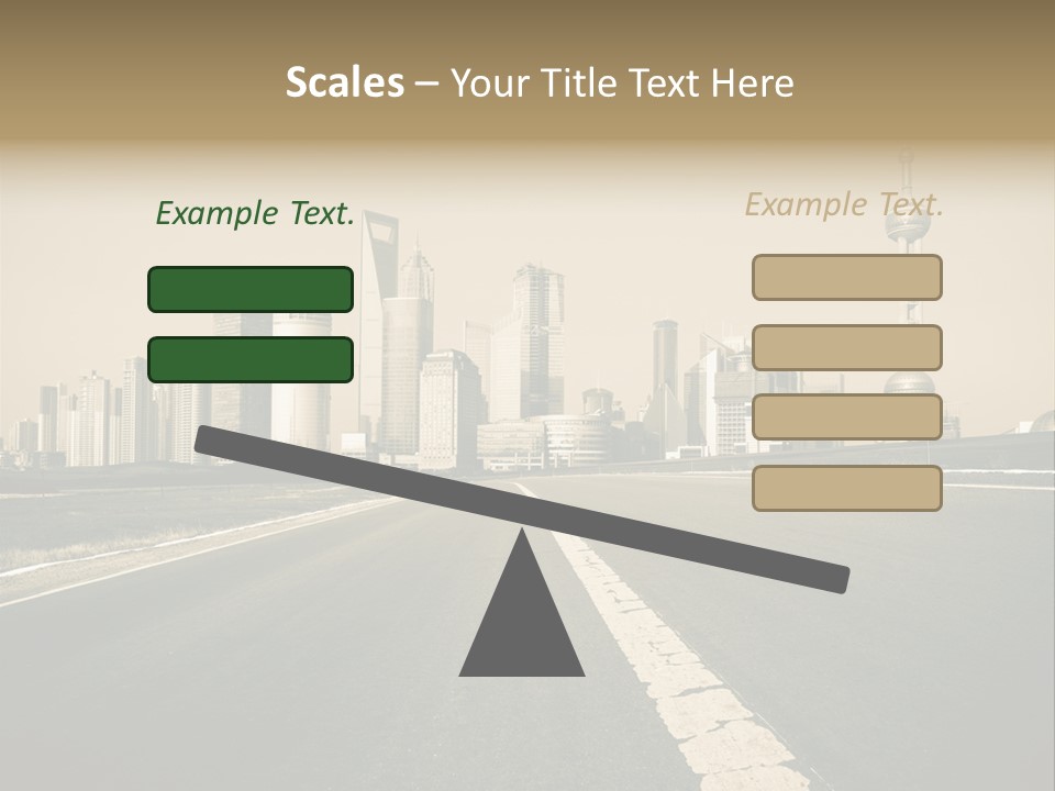 Building Life Environment PowerPoint Template
