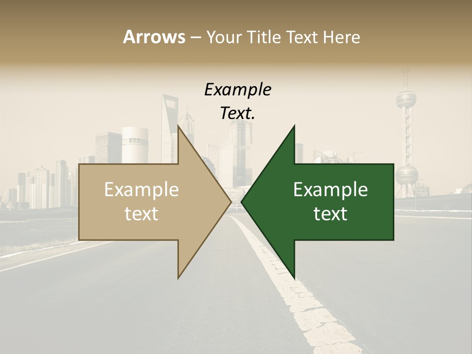 Building Life Environment PowerPoint Template