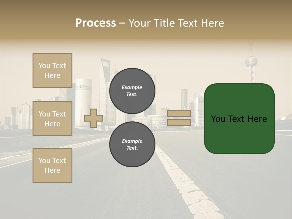 Building Life Environment PowerPoint Template