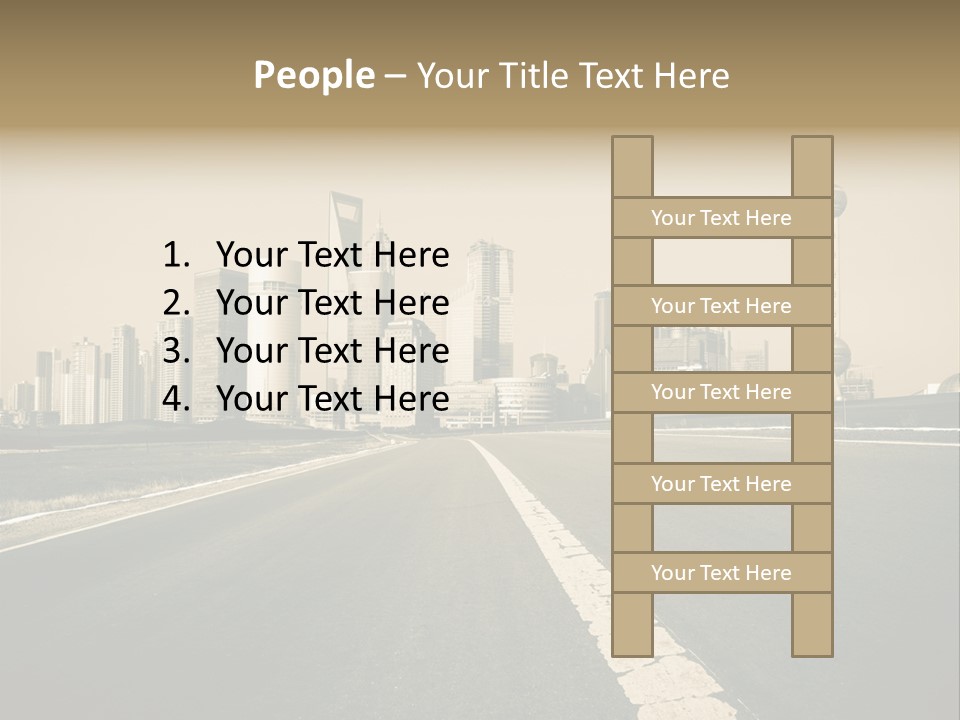 Building Life Environment PowerPoint Template