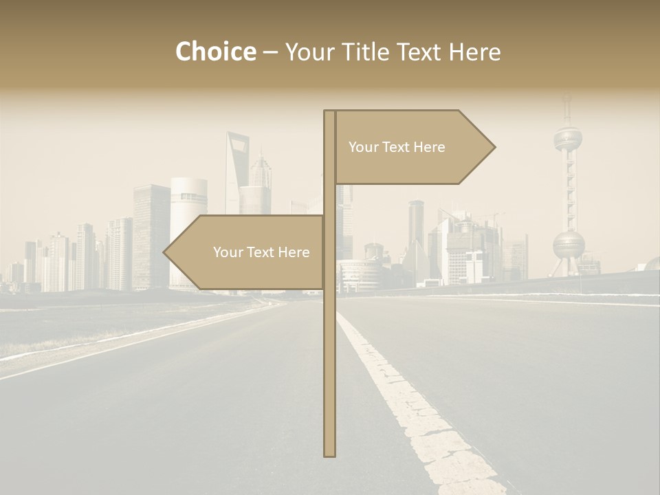 Building Life Environment PowerPoint Template