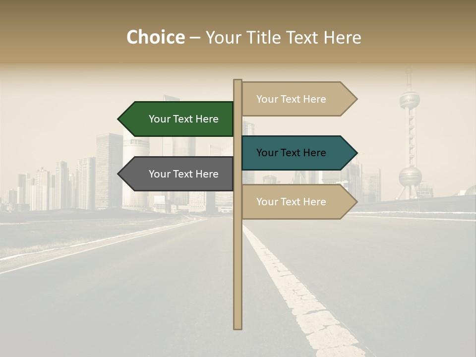 Building Life Environment PowerPoint Template