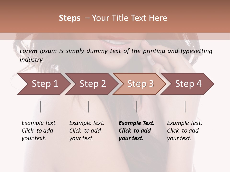 Spa Girl Skincare PowerPoint Template