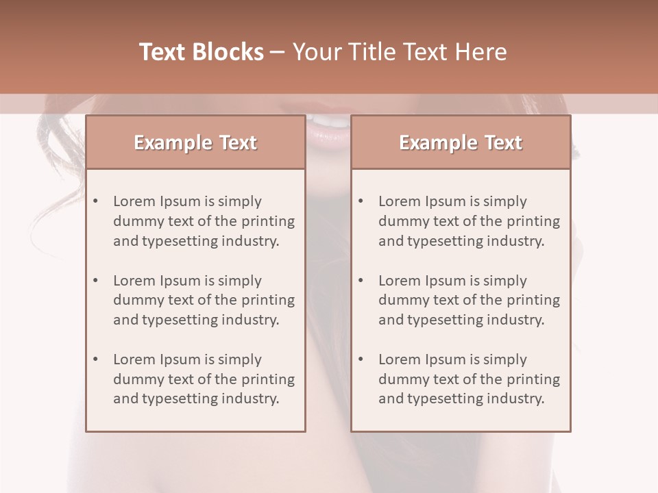 Spa Girl Skincare PowerPoint Template