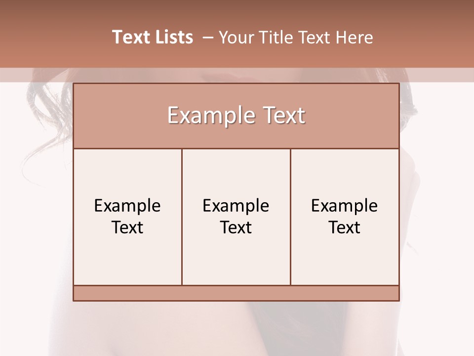 Spa Girl Skincare PowerPoint Template