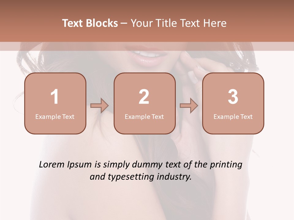 Spa Girl Skincare PowerPoint Template