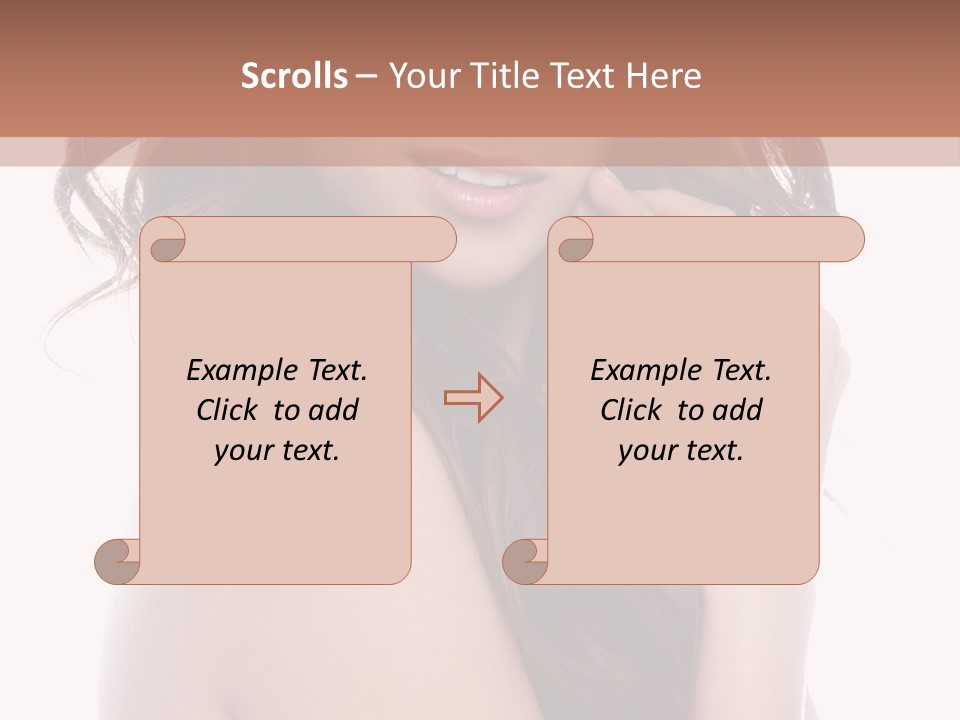 Spa Girl Skincare PowerPoint Template