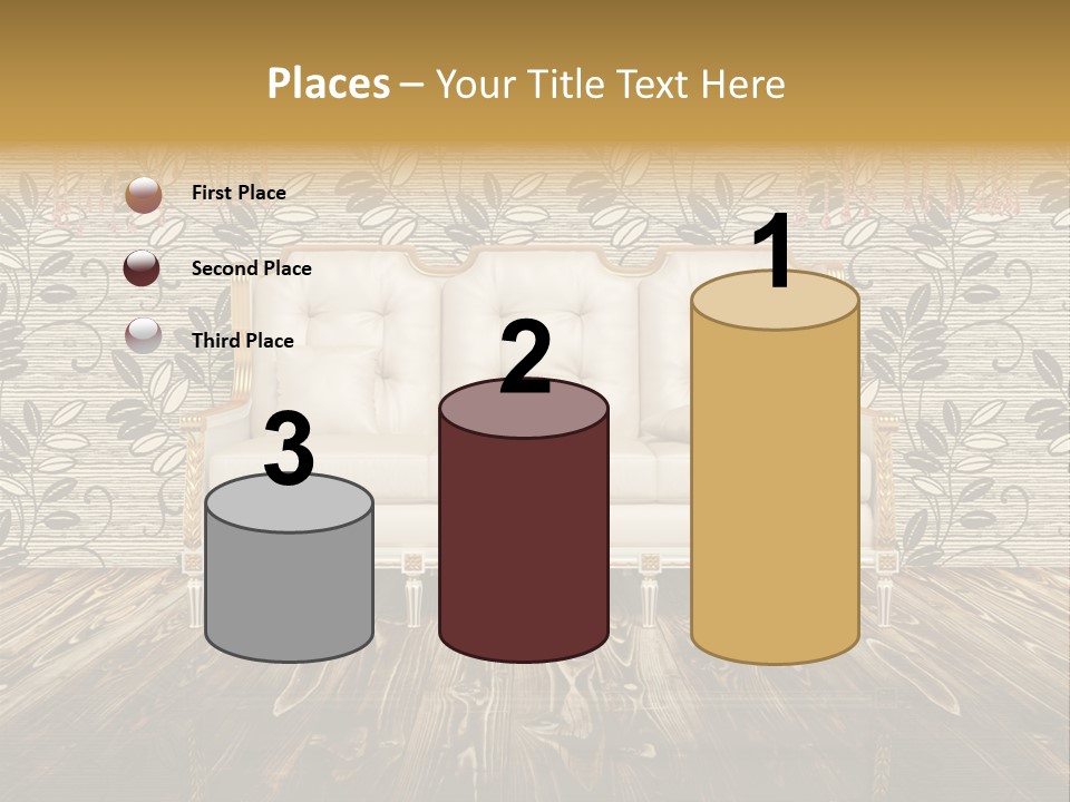 Pattern Lamp Domestic PowerPoint Template