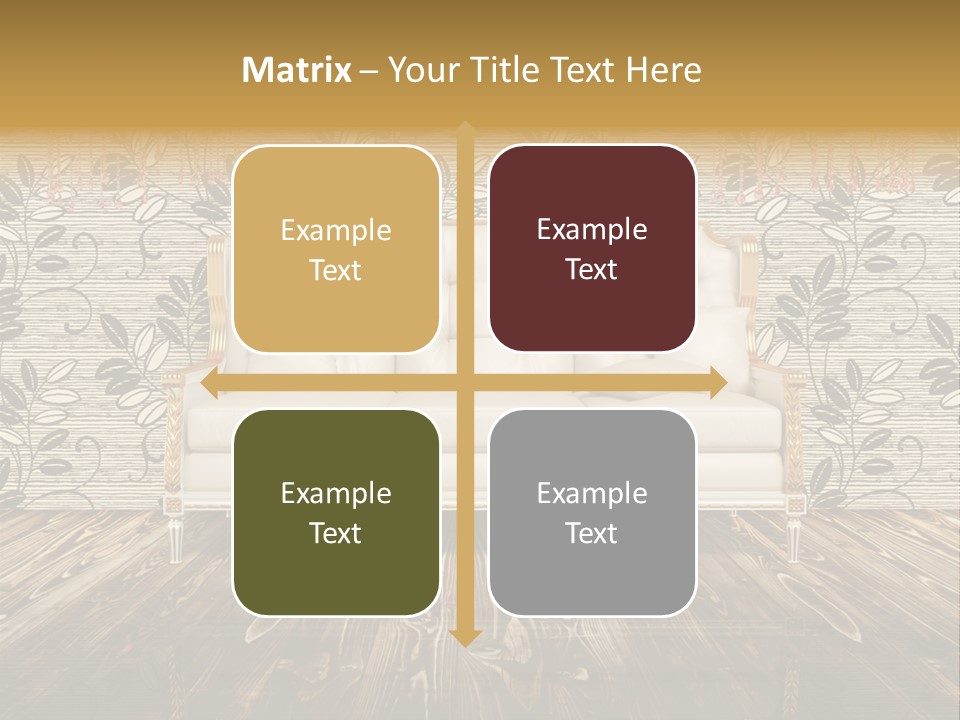 Pattern Lamp Domestic PowerPoint Template