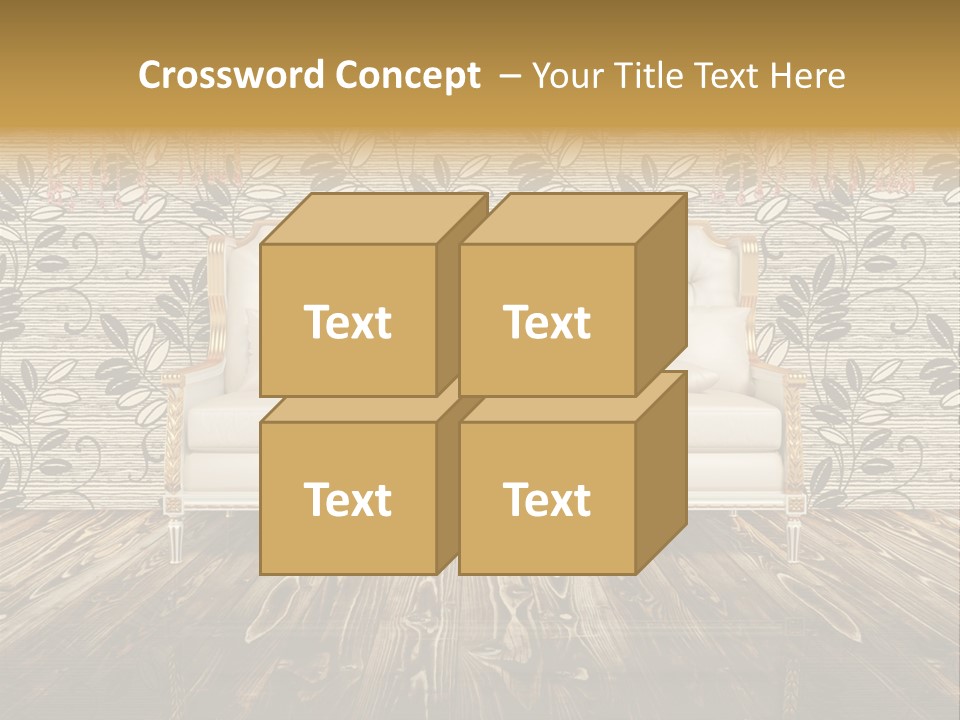 Pattern Lamp Domestic PowerPoint Template