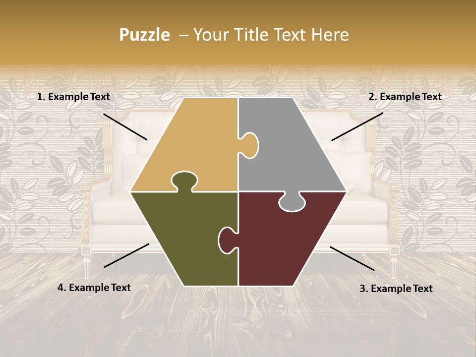 Pattern Lamp Domestic PowerPoint Template