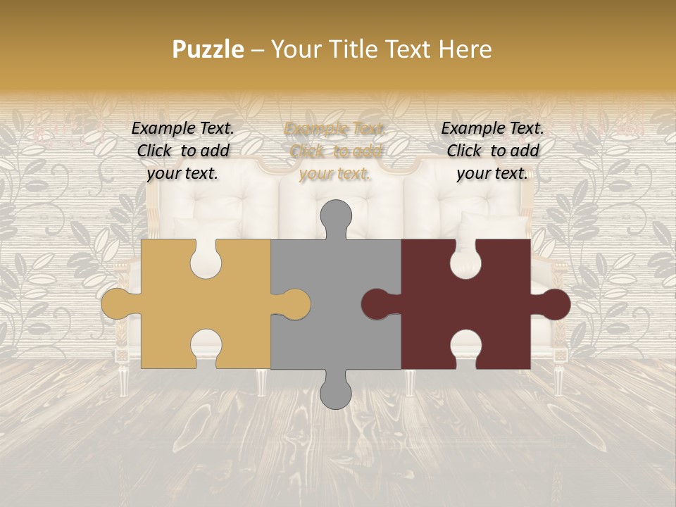 Pattern Lamp Domestic PowerPoint Template