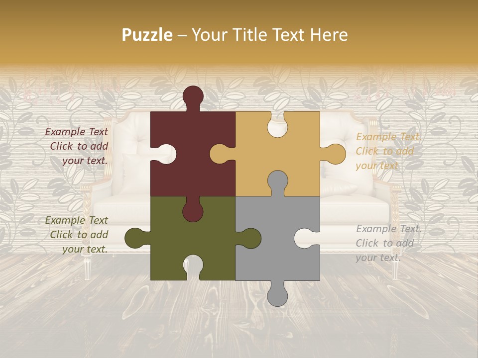 Pattern Lamp Domestic PowerPoint Template