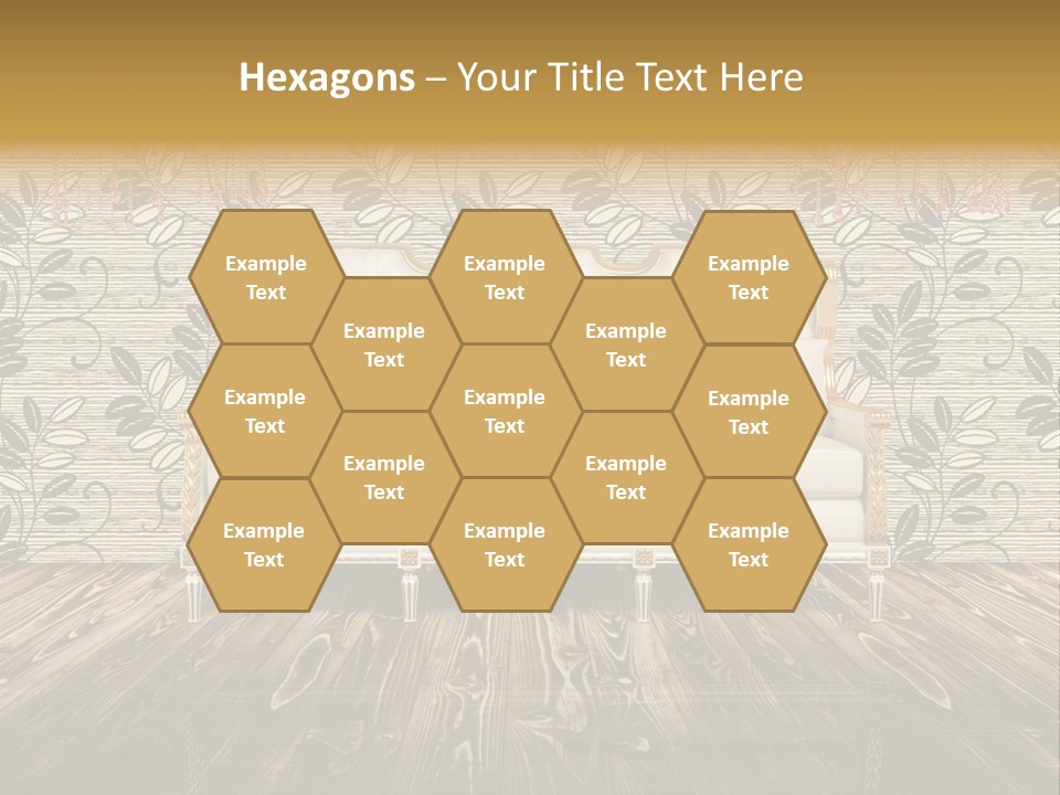 Pattern Lamp Domestic PowerPoint Template