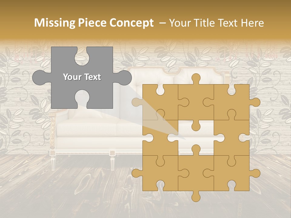 Pattern Lamp Domestic PowerPoint Template