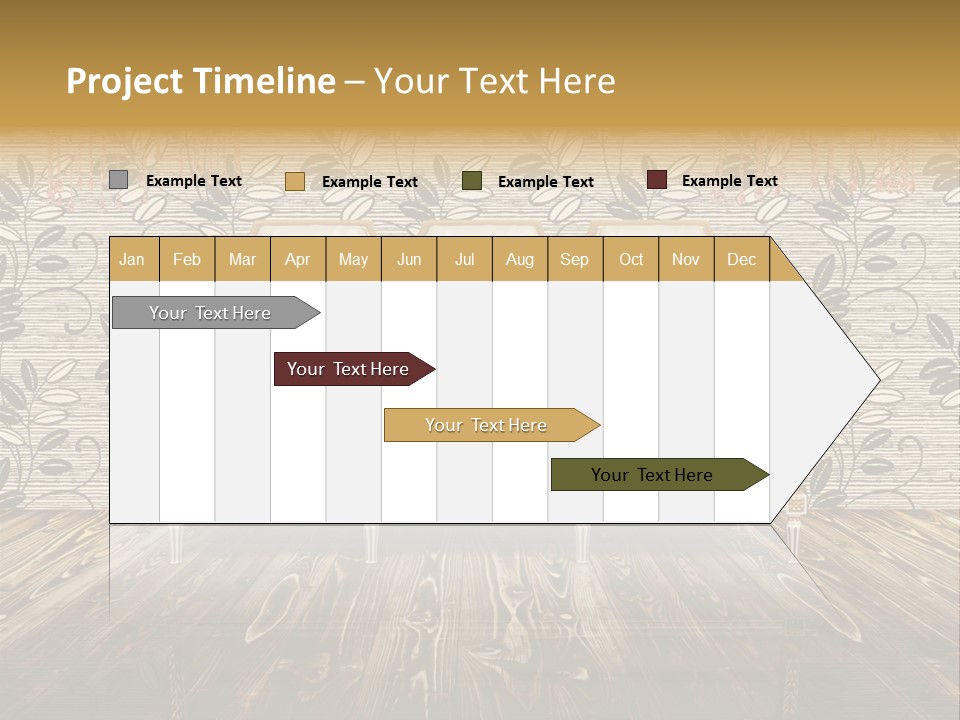 Pattern Lamp Domestic PowerPoint Template