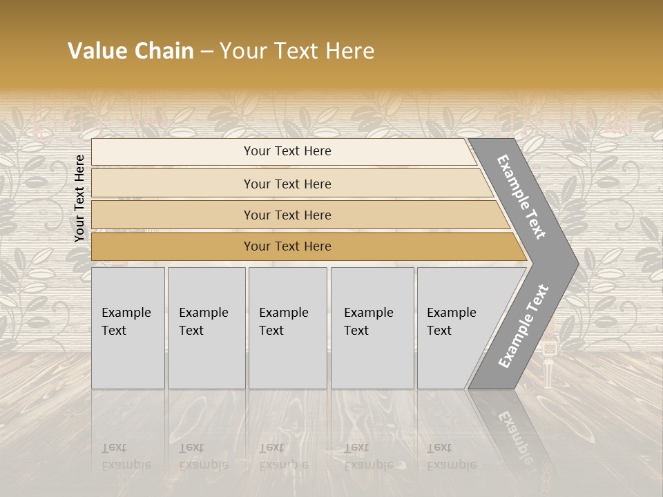 Pattern Lamp Domestic PowerPoint Template