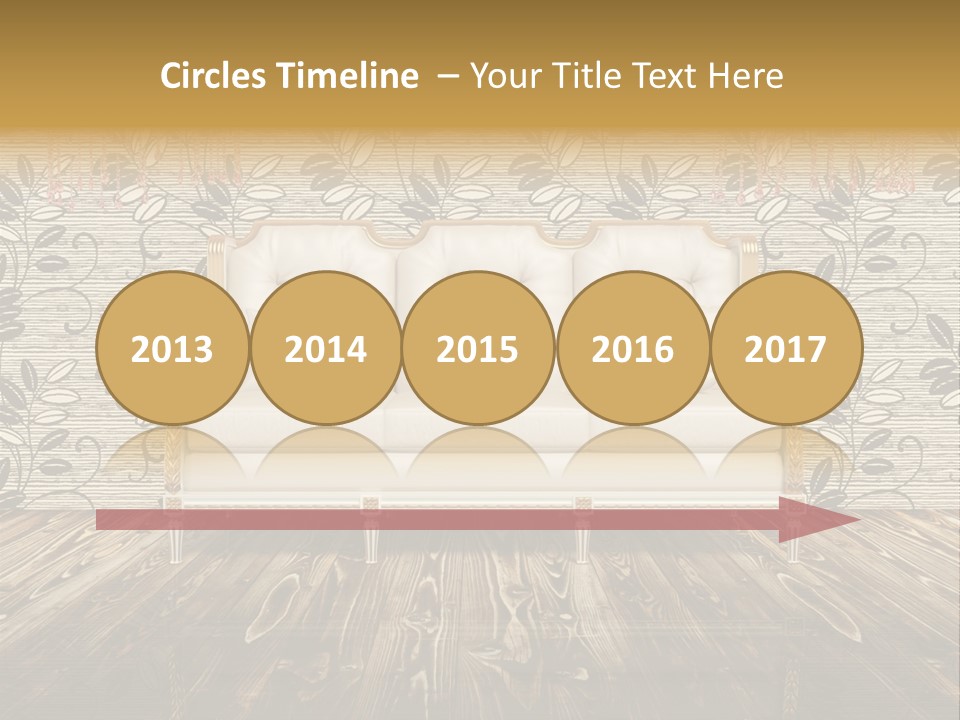 Pattern Lamp Domestic PowerPoint Template