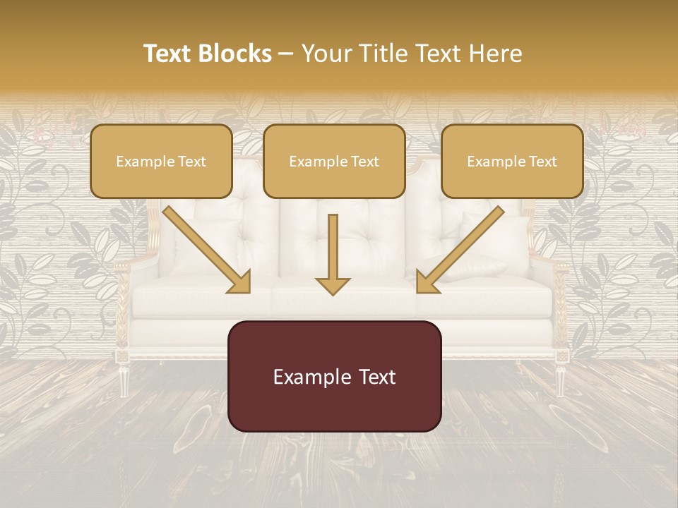 Pattern Lamp Domestic PowerPoint Template
